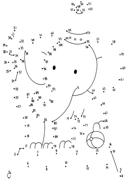 Рисование по точкам сложные