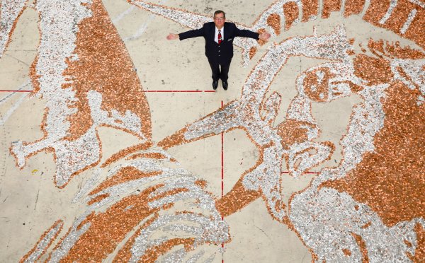 Саша Джеффри самая большая картина