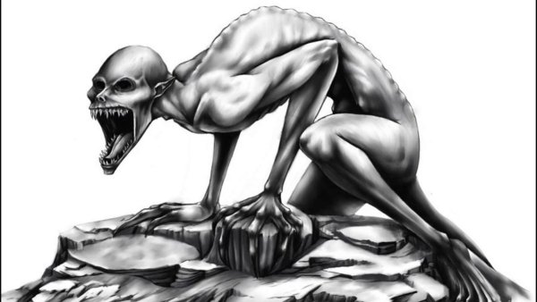 Страшные позы для рисования монстров