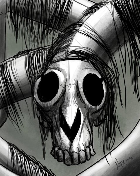 Ужасающие рисунки карандашом