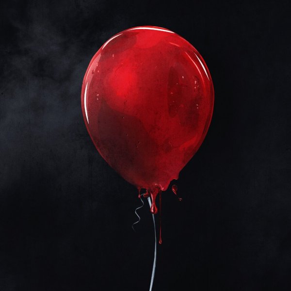 Красный воздушный шарик Пеннивайза