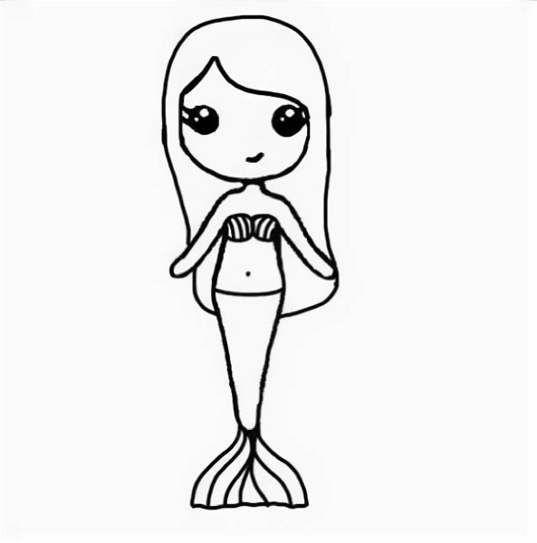 Рисунки для срисовки лёгкие для девочек