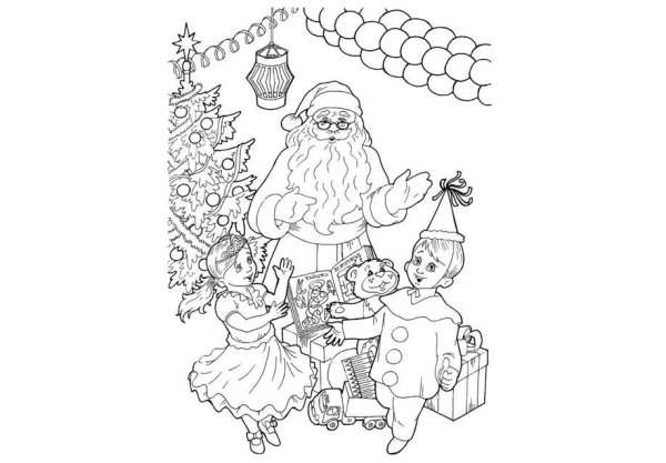 Картинки Снегурочки для срисовки