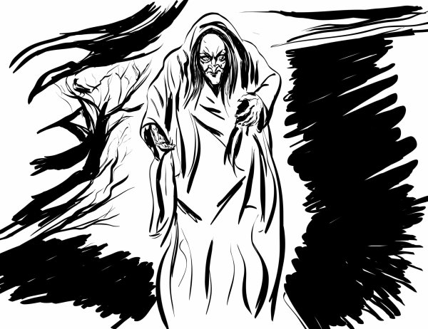 Злая старушка