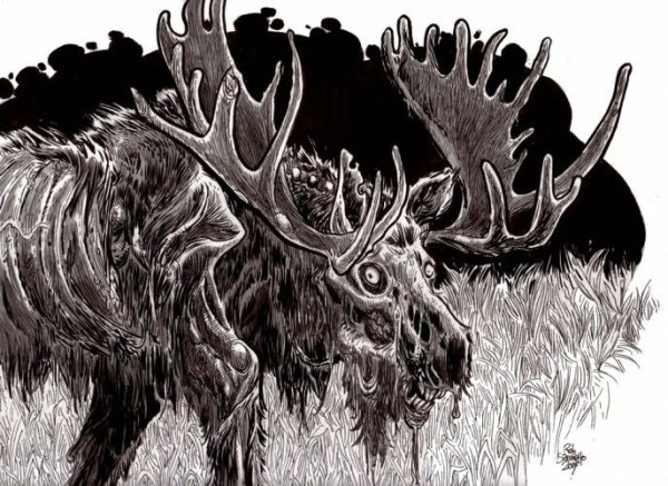 Вендиго мифический зверь