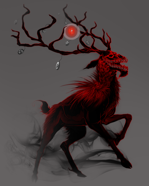 Вендиго олень Ганнибал