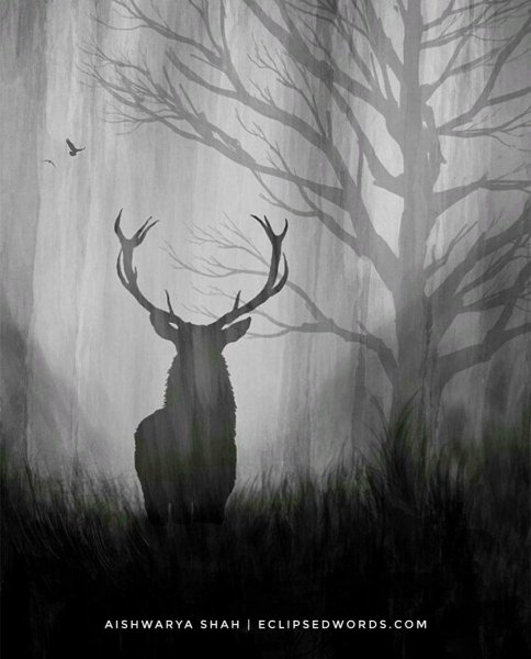 Мистические животные с рогами