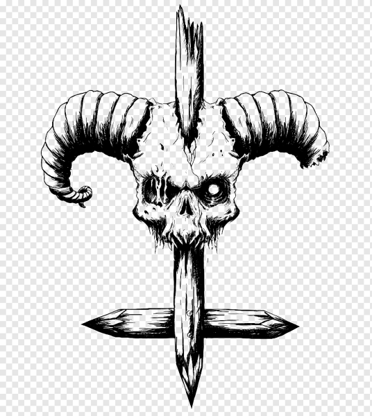 Череп с рожками