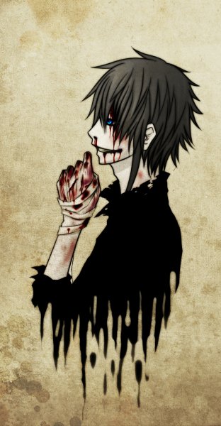 Аниме парни мрачные