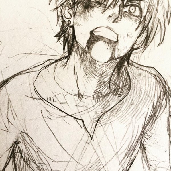 Аниме парень некрасивый