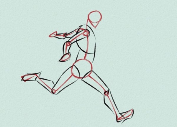 Человек в движении