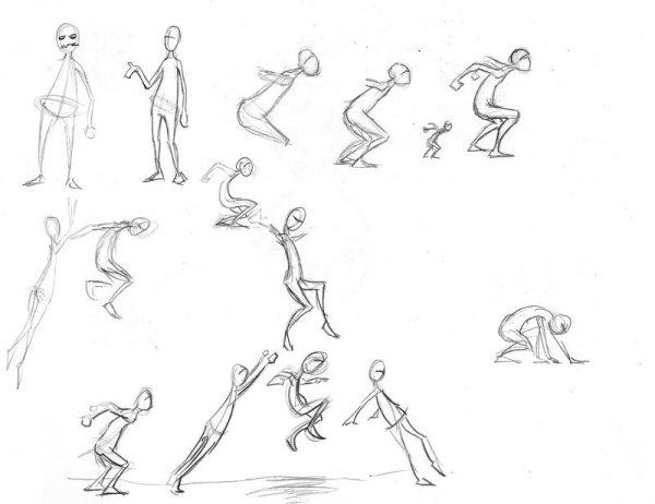 Зарисовки движений