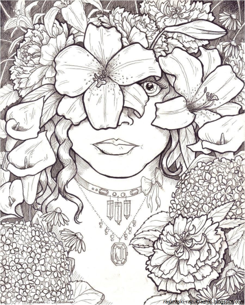 Раскраски для взрослых