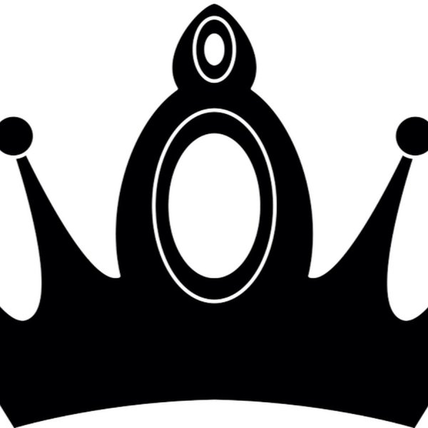 Корона на белом фоне