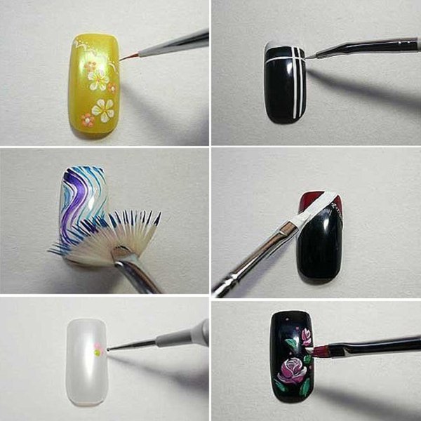 Кисти для рисования цветов