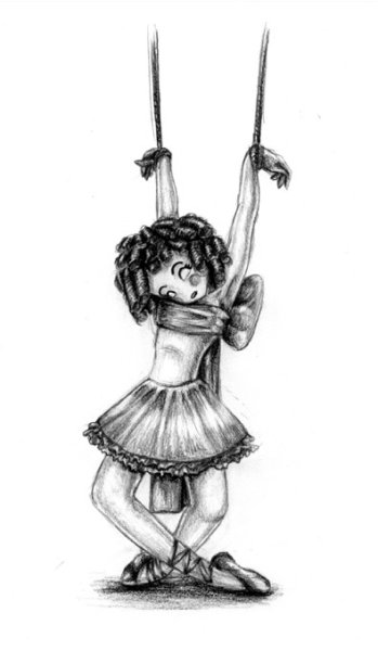 Марионетка для срисовки