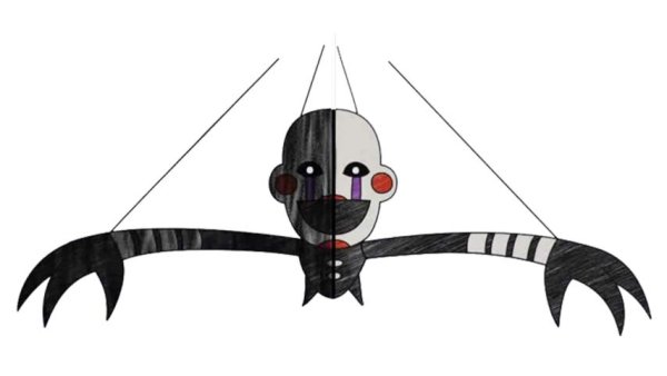 Марионетка рисунок карандашом