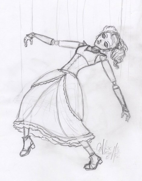 Изо кукла марионетка