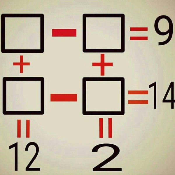 Головоломка «цифры»