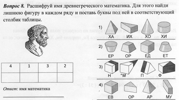 Интересные задания по математике 4 класс