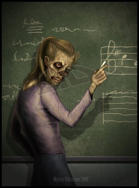 Страшная училка