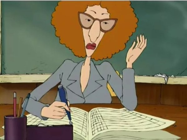 Училка из мультика