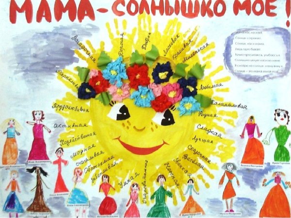 Конкурс рисунков пусть всегда будет мама