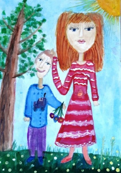 Конкурс рисунков пусть всегда будет мама