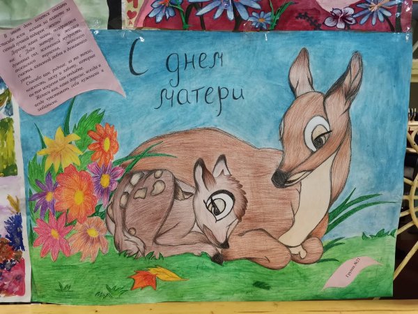 Пусть всегда будет мама рисунки в школу