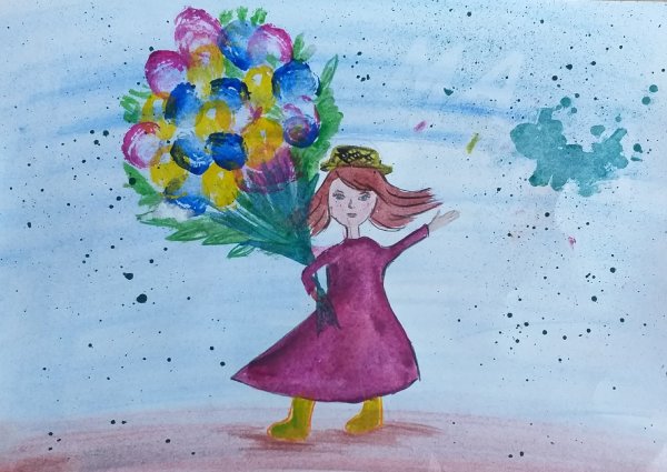 Пусть всегда будет мама рисунки