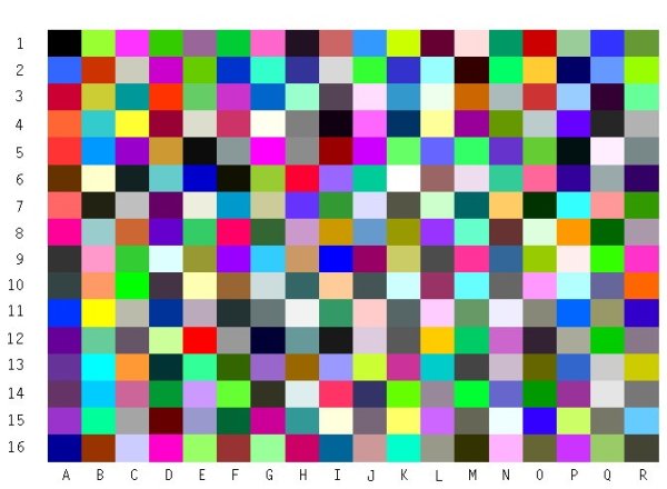 Цвета для распечатки принтера