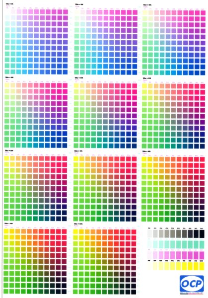 Цветовая таблица Смук