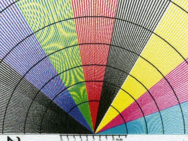 Тест цветной печати