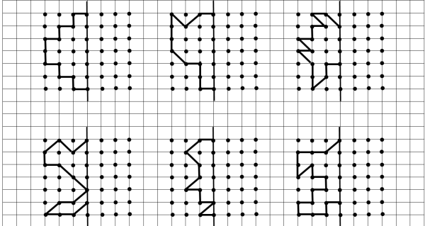 Рисунки на клетчатой бумаге