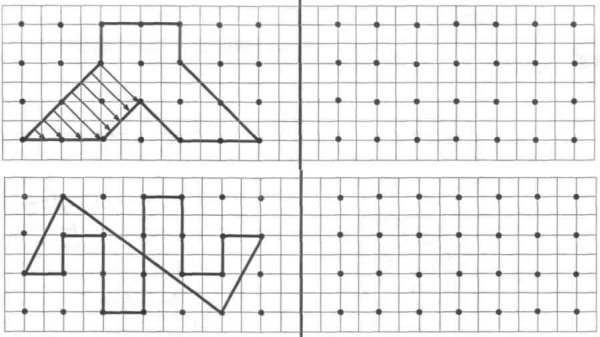 Графический диктант по клеточкам