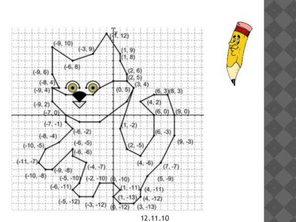 Обводить рисунок по клеткам