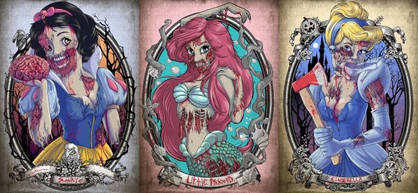 Зомби мультфильм Дисней