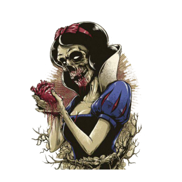 Принцессы Дисней в стиле ужасов