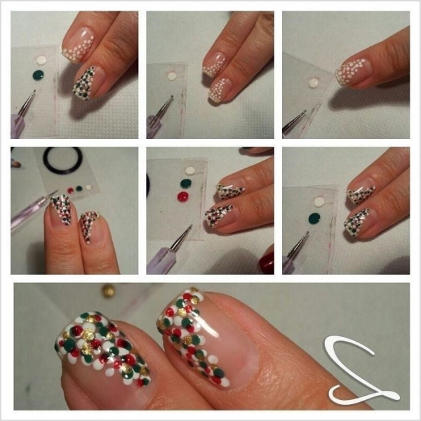 Рисунки на ногтях для начинающих