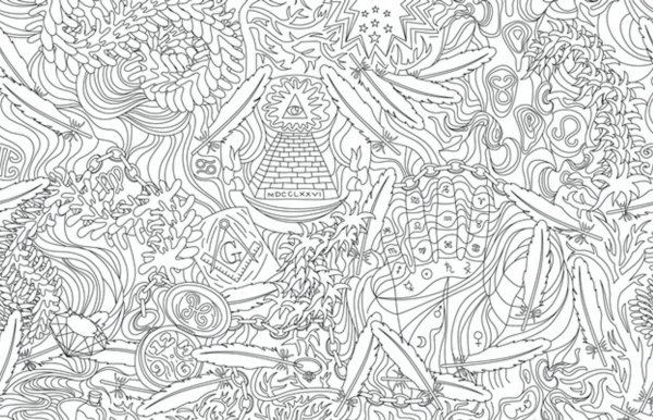 Раскраска антистресс