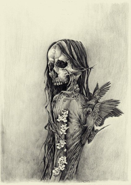 Готические рисунки