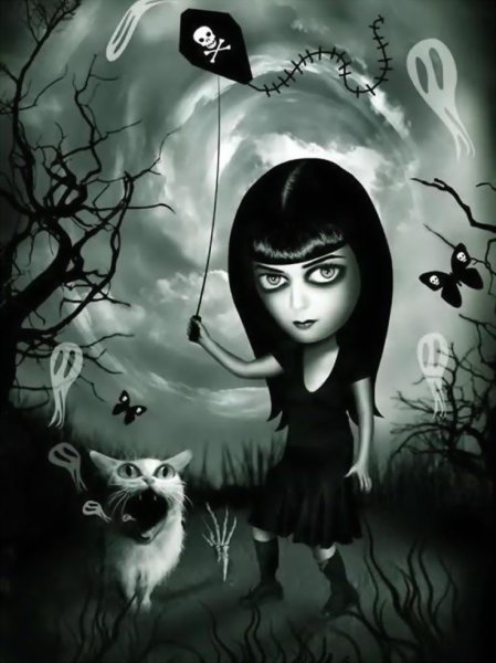 Готические рисунки