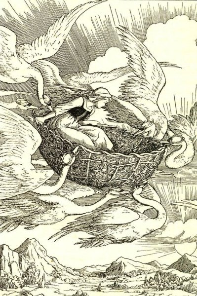 Дикие лебеди: сказки