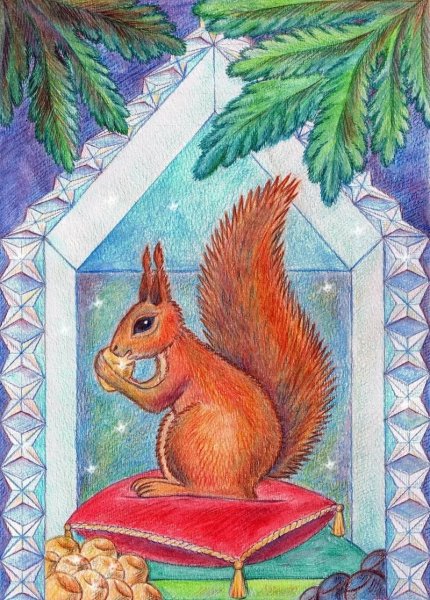 Белка из сказки о царе Салтане