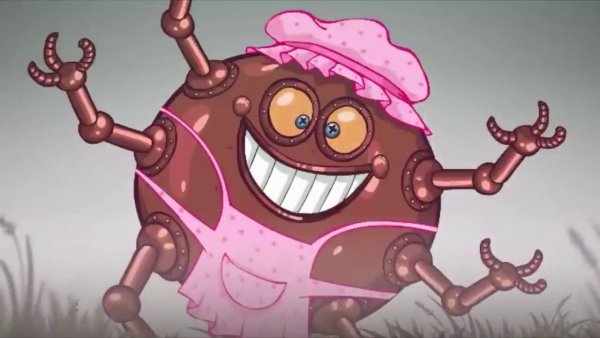 Смешарики железная няня Ёжик