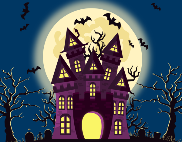 Замок для Хэллоуина