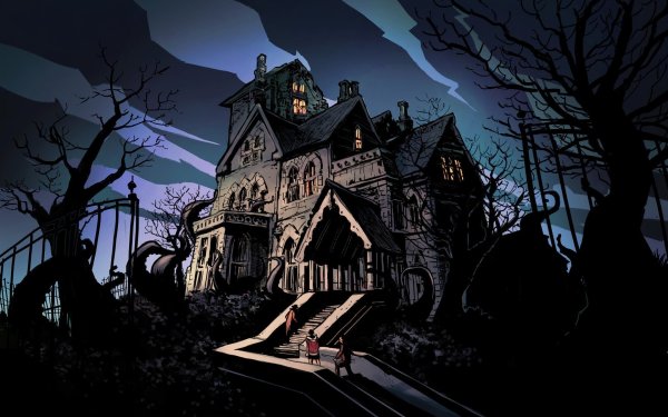 Страшный замок