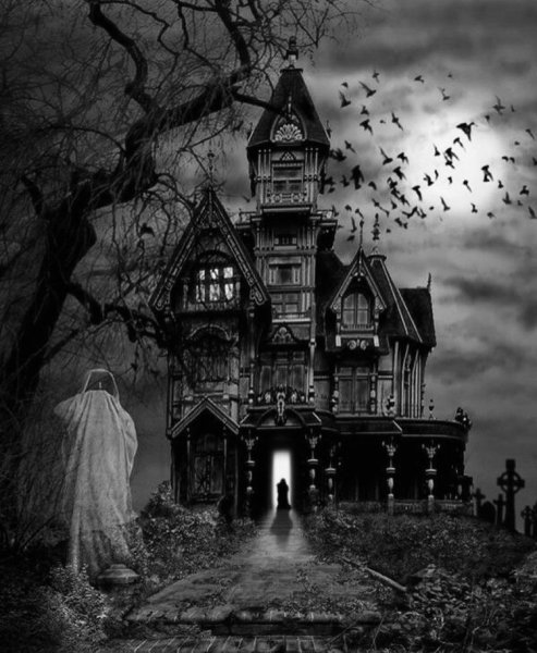 Хаунтед Хаус призрак