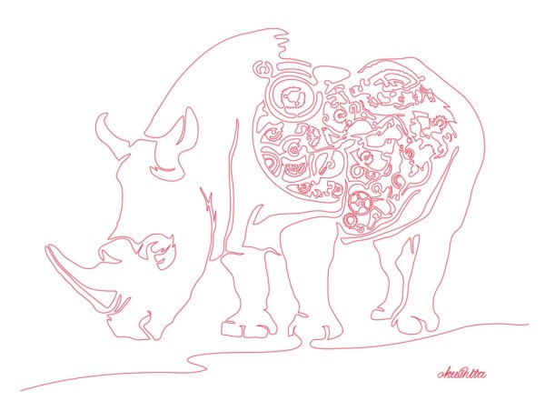 Рисование не отрывая руки