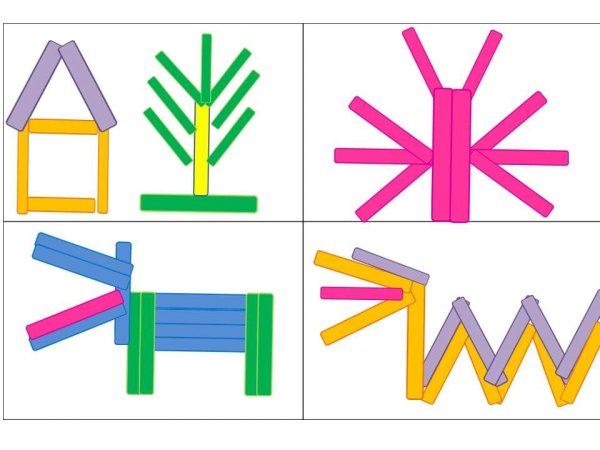 Счетные палочки Кюизенера схемы